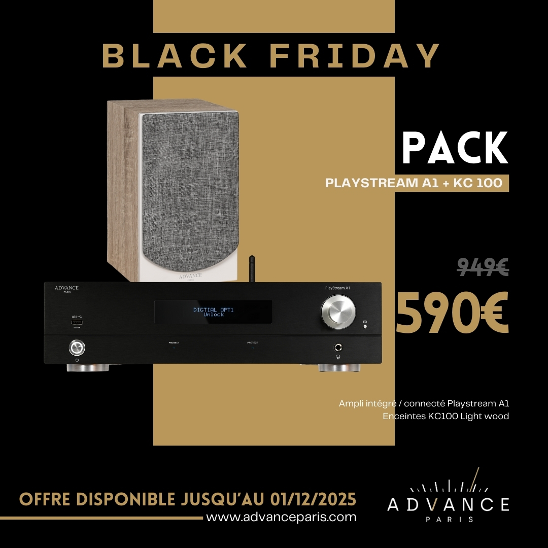 Playstream A1 + KC100 light wood