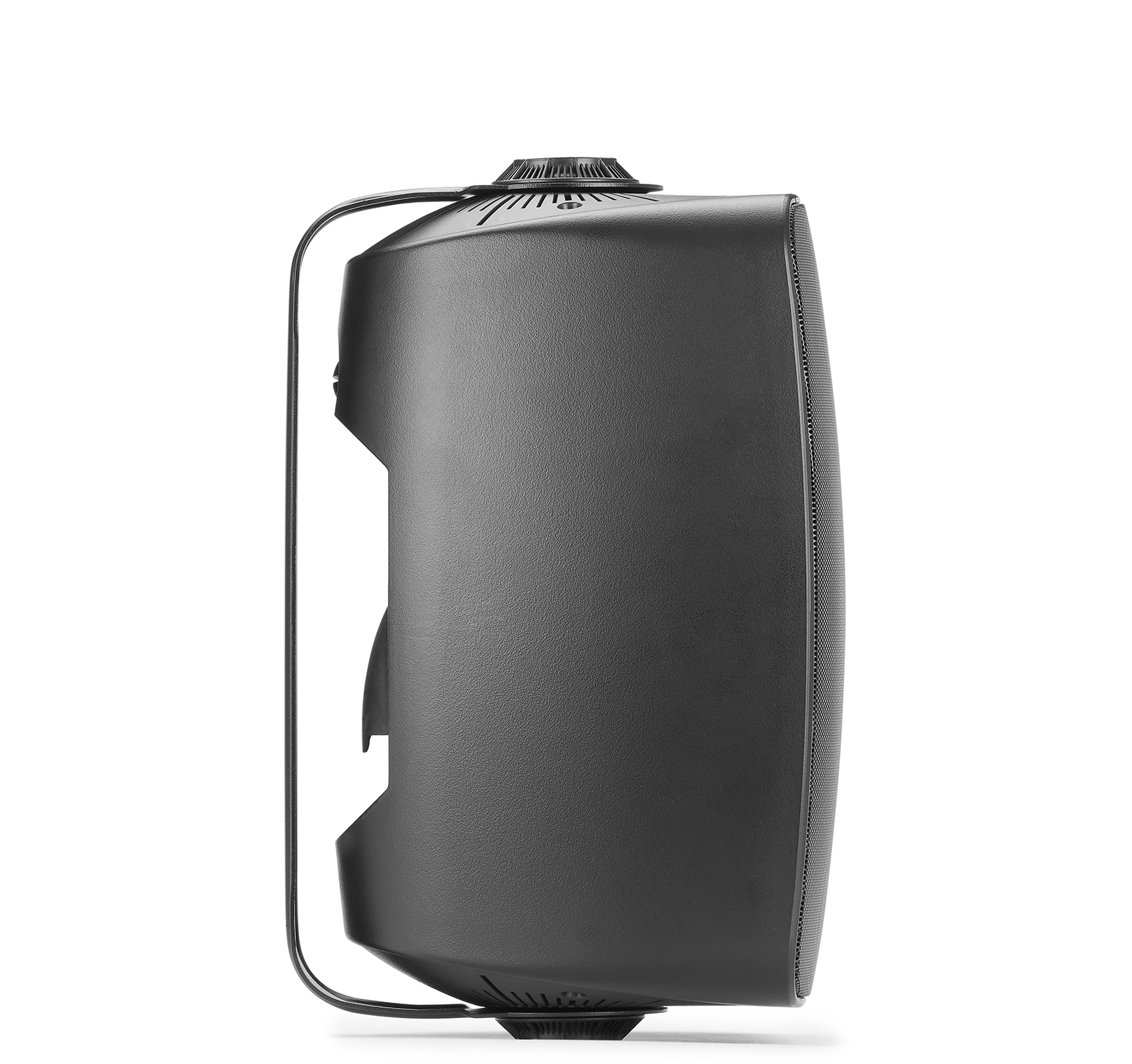 A_SP4T_Black_Profil Enceinte A-SP4T PRO noire – profil avec support mural